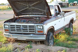 Junk car pickup